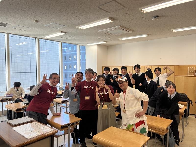 大阪万博PR 授業の様子①