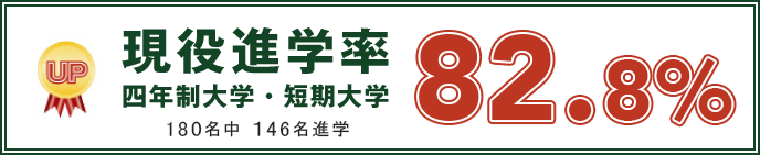 現役四大進学率(4年制・短大)